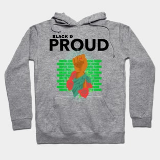 Black and proud Hoodie